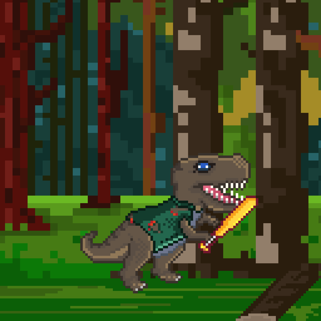 DinoSui: T-REX #1221